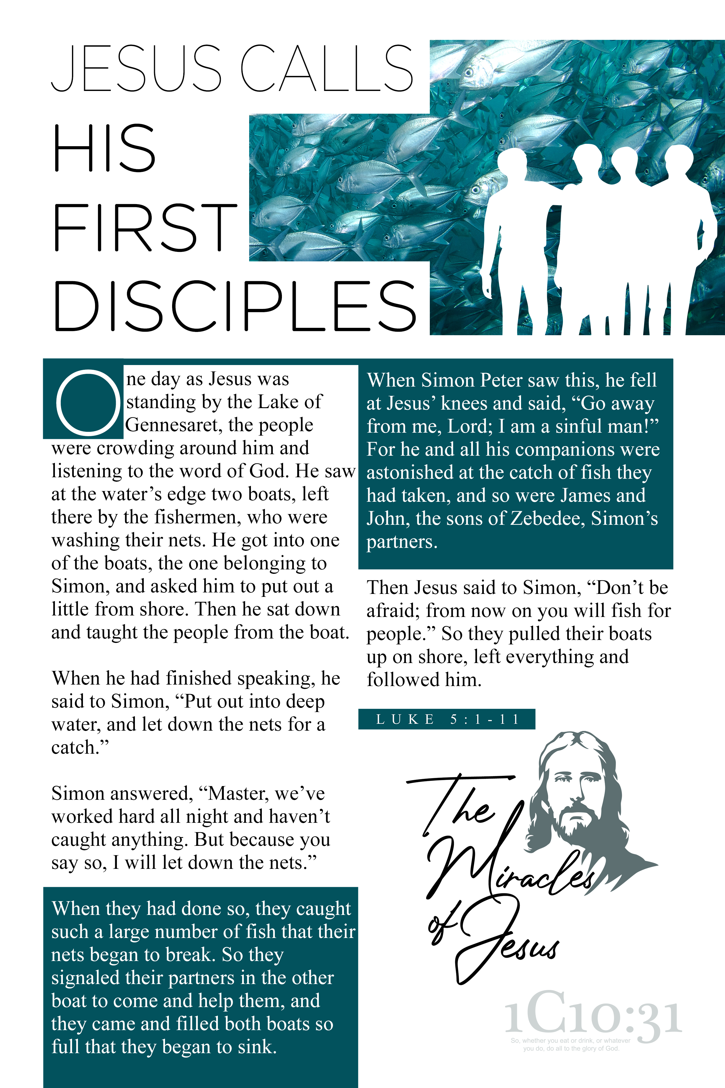 Jesus Calls His First Disciples