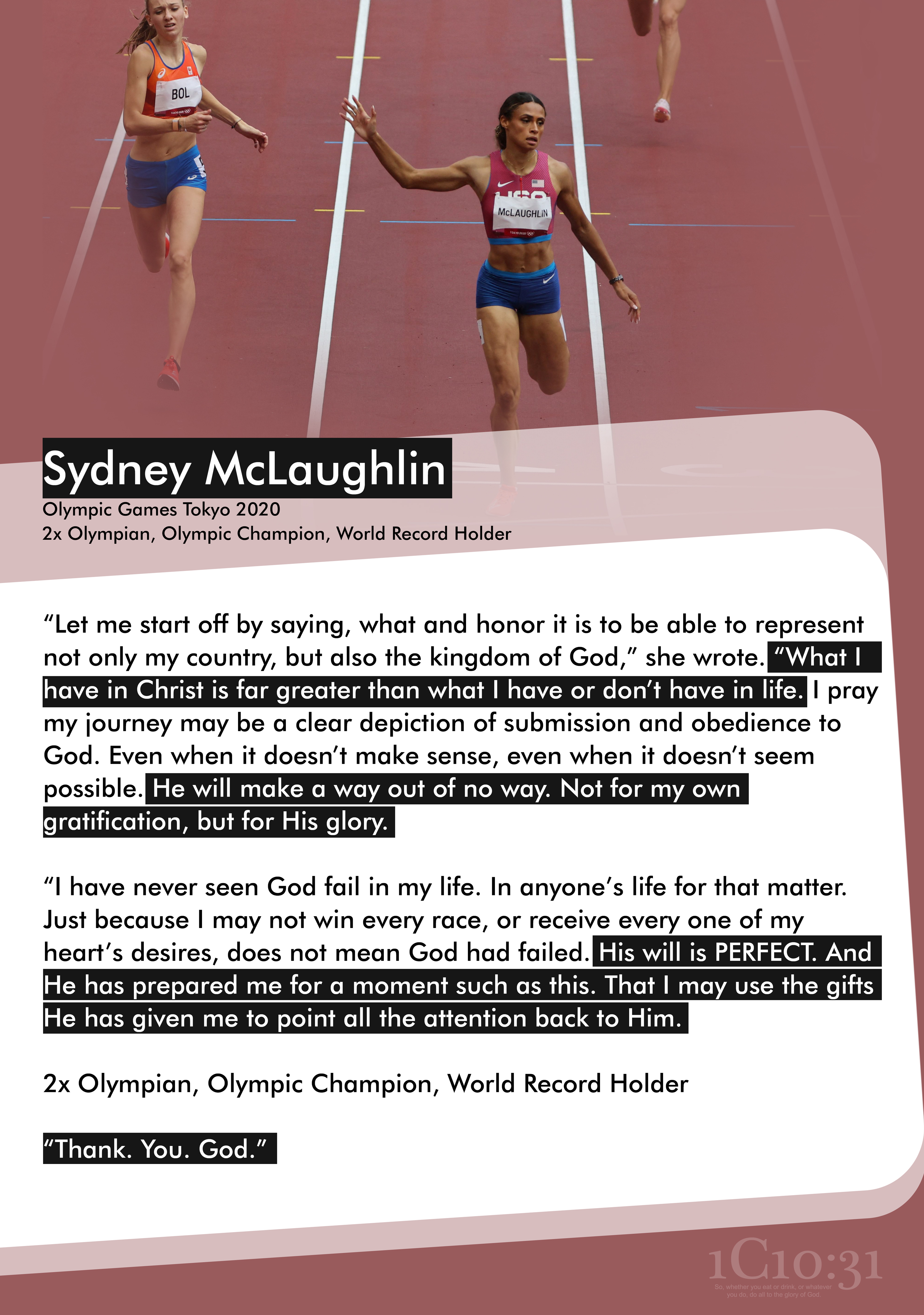 Sydney McLaughlin